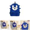 Zaino per Bambini Carino di Sonic, Grande e Resistente, Impermeabile, Traspirante, Con Spallacci Curvi, Blu