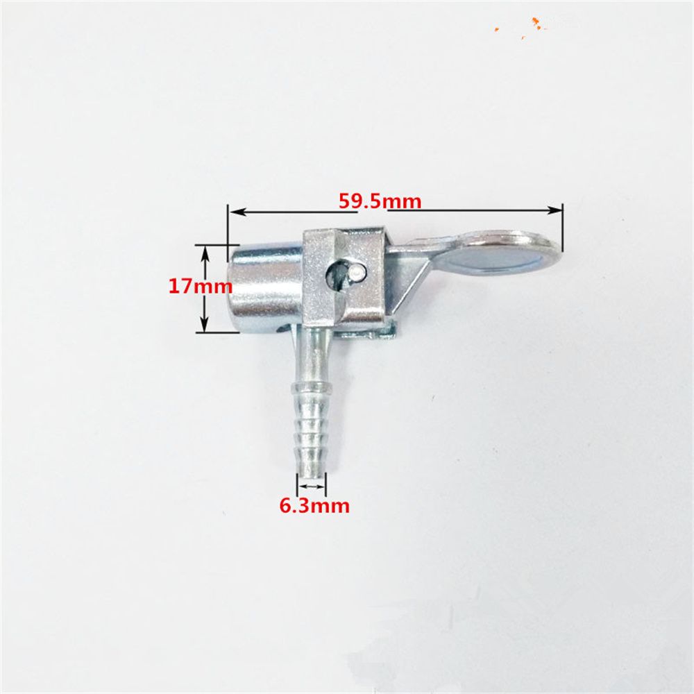 For 5-6mm Bore Hose Cycling Auto Air Pump Inflator Pump Nozzle Tire Inflator Bicycle Tire Tyre