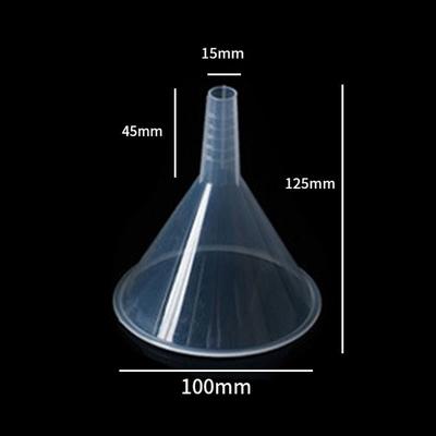 1/3Pcs Reusable Clear Plastic Funnel Set Kitchen Funnel Filling Tool Perfume, Sand Art