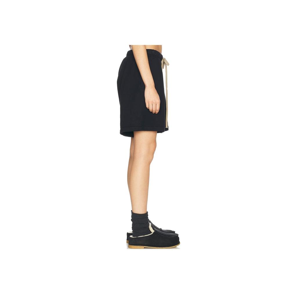 Fear of God Essentials Heavy Fleece Soccer Short Black Men Bottoms 160BT244310F