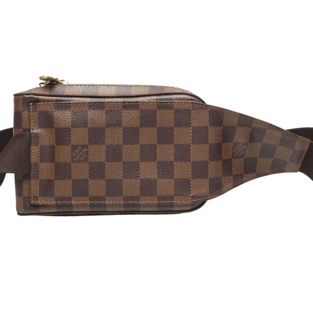 LOUIS VUITTON Damier geronimos cross body sling bag Damier canvas unisex N51994 Used