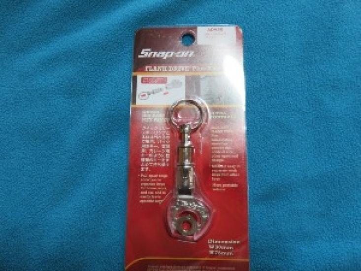 

New Snap-on Tools Rare Spanner type key ring, clear-JM