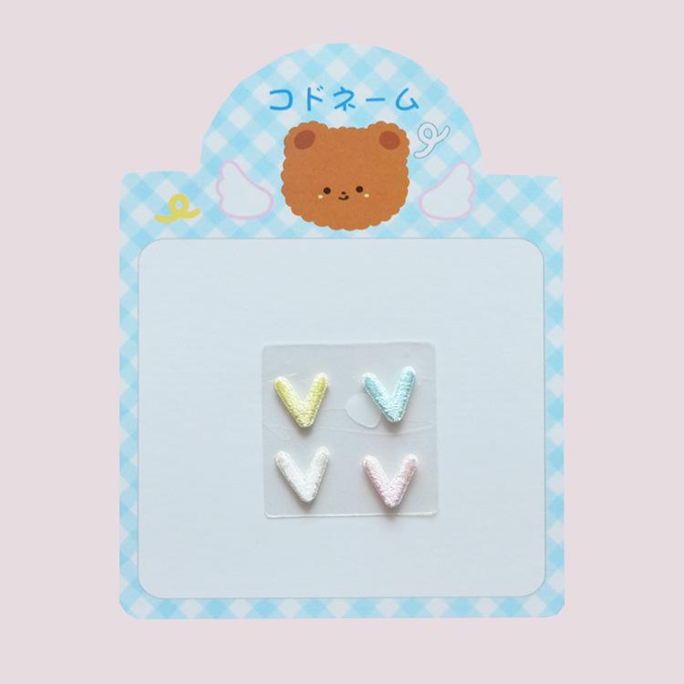 

Самоклеящаяся наклейка с мелким элементом для вышивки на ткани, наклейка для сумок Nintendo Switch, украшения одежды, нашивка 15#