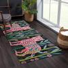 1pc Jungle Leopard Non-slip Hallway Floor Mat Kitchen Mat Entrance Living Room Bathroom Courtyard Hotel Mat Stylish Home Decor
