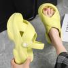 Fashion Rimocy Eva Solid Thick Platform Women's Sandals Summer Soft Comfortable Fashion Beach Sandels 2025 New Non Slip Wedges Slippers