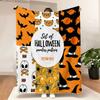 Halloween blanket Cartoon printed bear blanket Animation peripheral blanket Sofa blanket