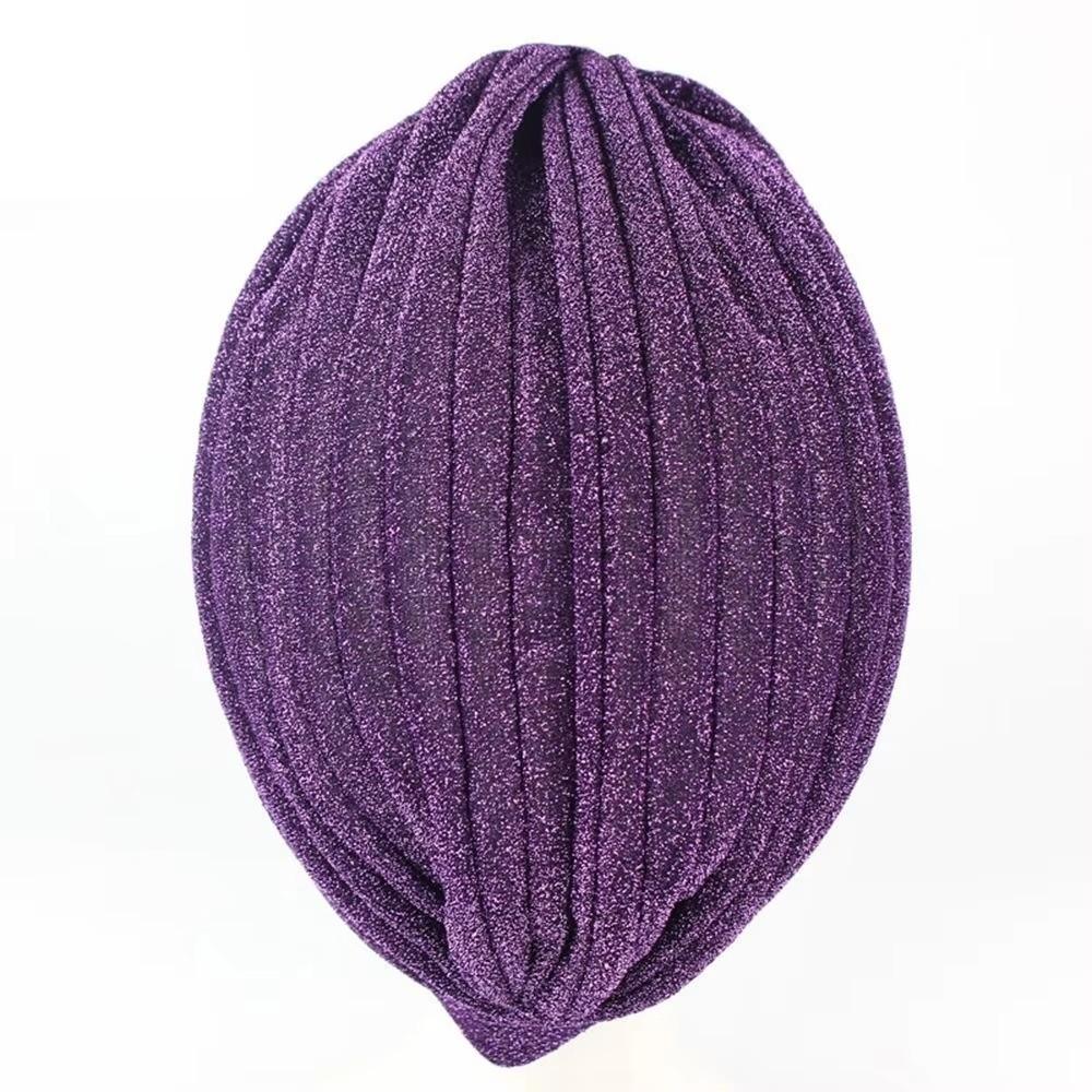 Elastic Twist Knot Turban Hat Wrap Style Cancer Chemo Hat New Islamic Headband  Women Headwear