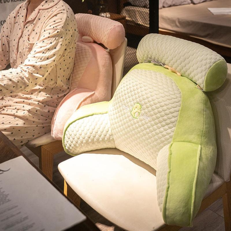 Four Season Universal Large Backrest Pregnant Women's Waist Relaxation Cushion Soft Waist Protection Pillows Soft and Comfortable Sofa Hug Pillow