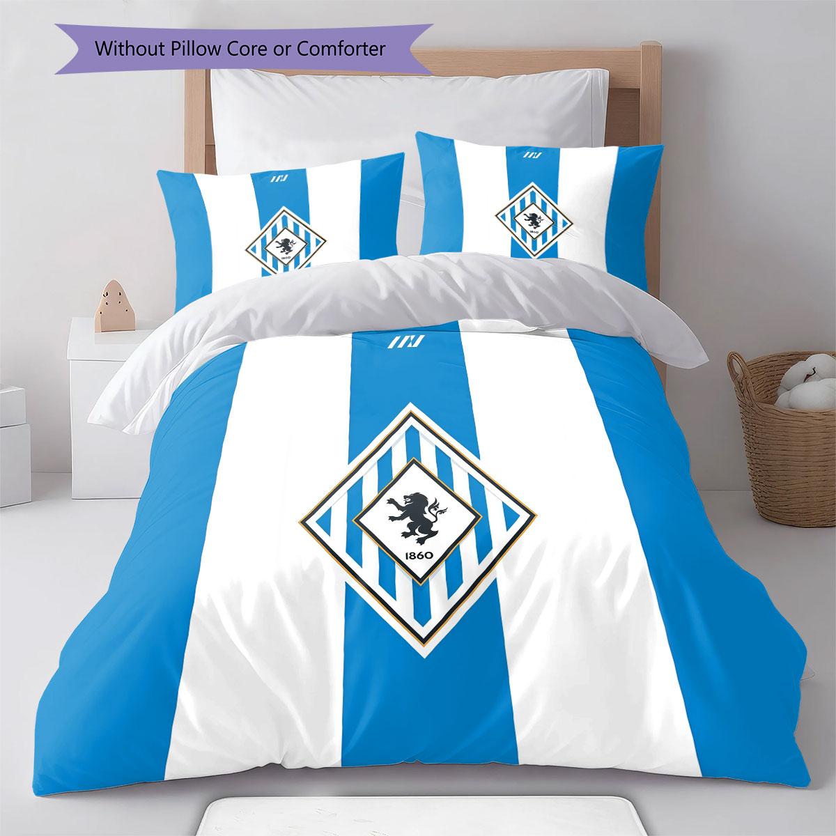 TSV 1860 logo Gultasveļas sega Komplekts