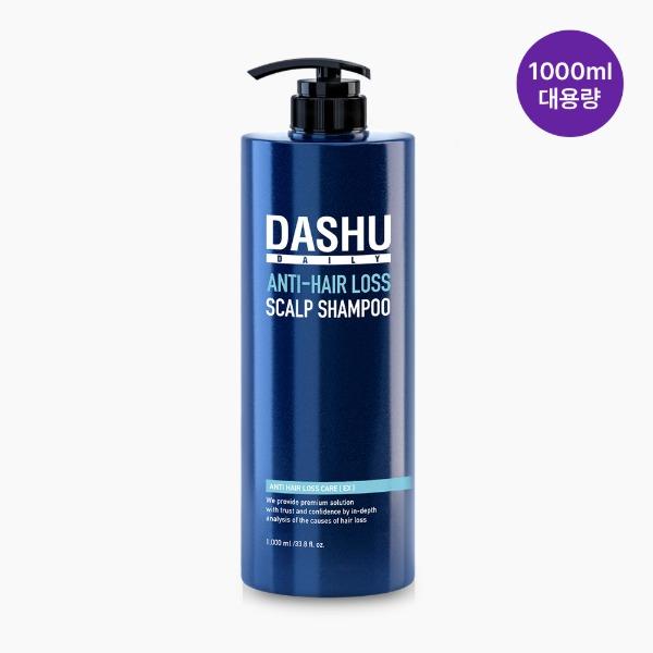 [Large Size] Dashu Herbal Scalp Gold Hair Loss Shampoo EX 1000ml