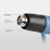 Dongcheng 220V Adjustable Temperature Heat Gun CN Plug (adapter Included)
