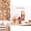 Wooden Alphabet Puzzle For Kids Educational Toy With Word Building And Number Blocks