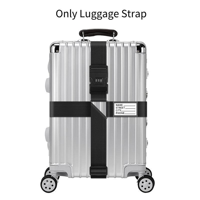 Durable Luggage Strap Cross Packing Belt Secure Travel Bag Protective Tightening Reinforcement Rope