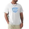 NSU Logo T-Shirt Vintage Quick-drying Boys Animal Print Mens White T Shirts
