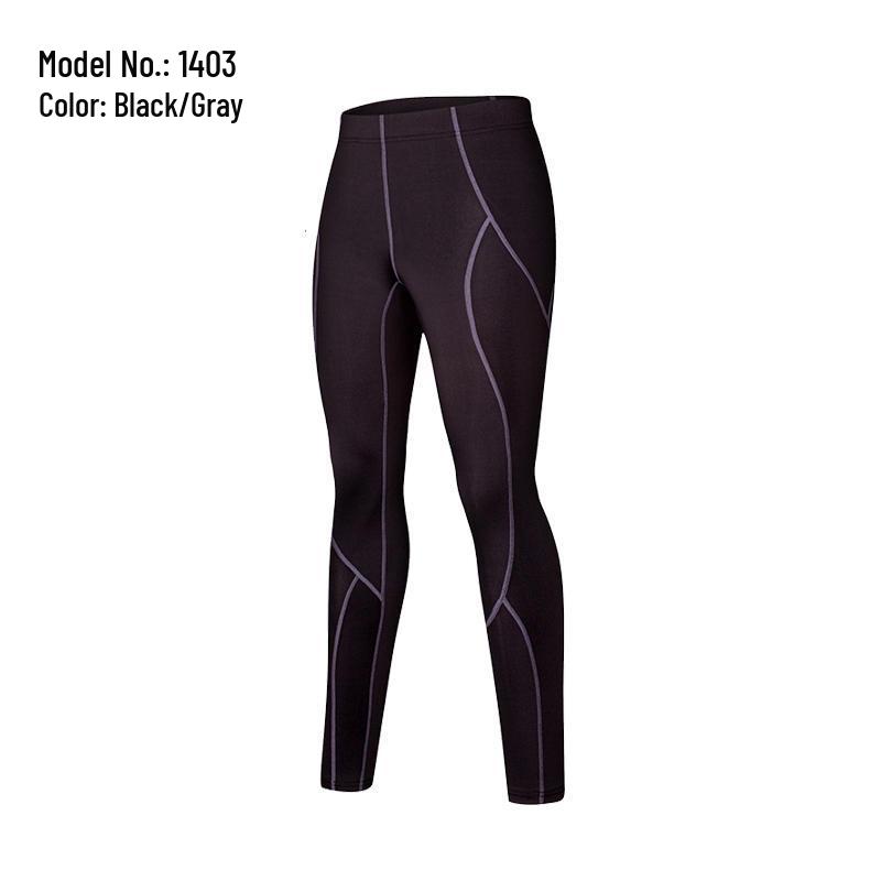 Slim Fit Long Sleeve Quick-Dry Sportswear Set with Fleece Lining for Running and Yoga