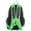 Nike Polyester Backpack Regular Unisex Black/Green Casual BA4883-330