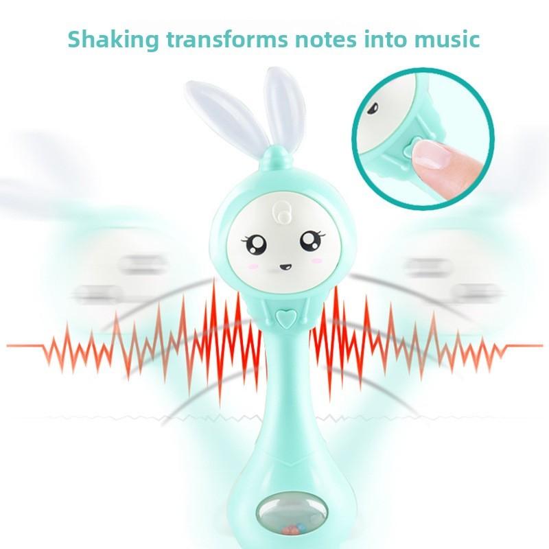 Infant Musical Rattle With Lightup Features For Sensory Development