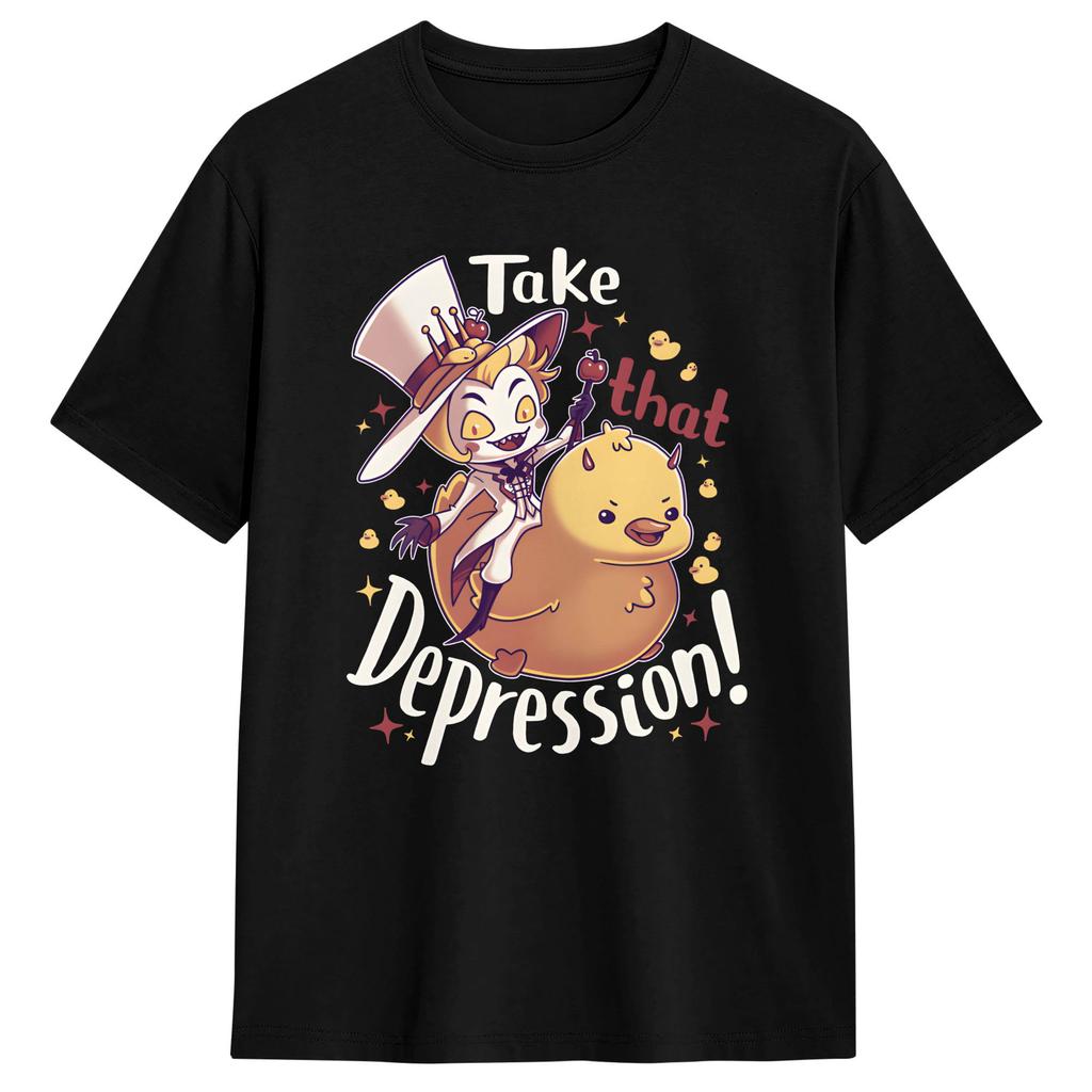 Funny Hazbin Hotels Tshirt For Unisex Crewneck 100 Cotton T Shirts The Tiny Terror Short Sleeve Tee Shirt Gift Idea Clothing