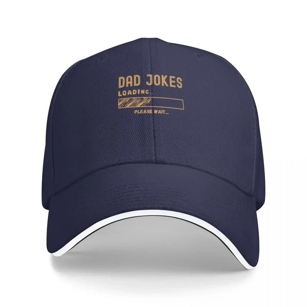 New Dad Jokes Loading Please Wait Fathers Day Baseball Cap hats on offer Sunhat F Women Unisexs