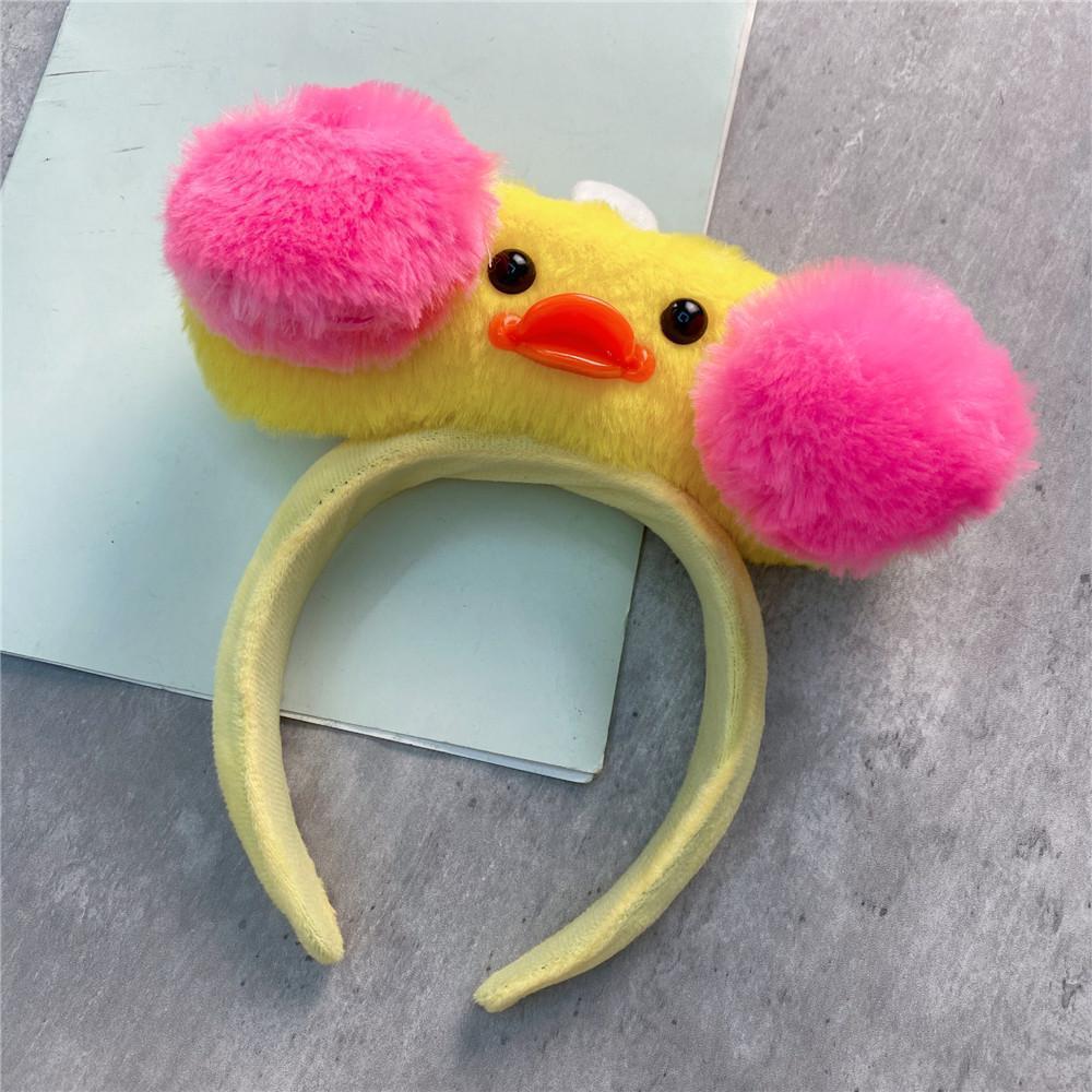 Anime Super Cute Crab Headband New Dinosaur Design Hairband Hair Clip Accessory for Women and Men Funny Cartoon Style