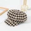 Women Beret Newsboy Hat Vintage Cap Painter Hat Octagonal Hat