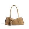 Women's Suede Cow Leather Shoulder Bags Crossbody Bag Big Bost Tote Soft Matte Suede Cow Leather Women's Handbag Shoulder Bag