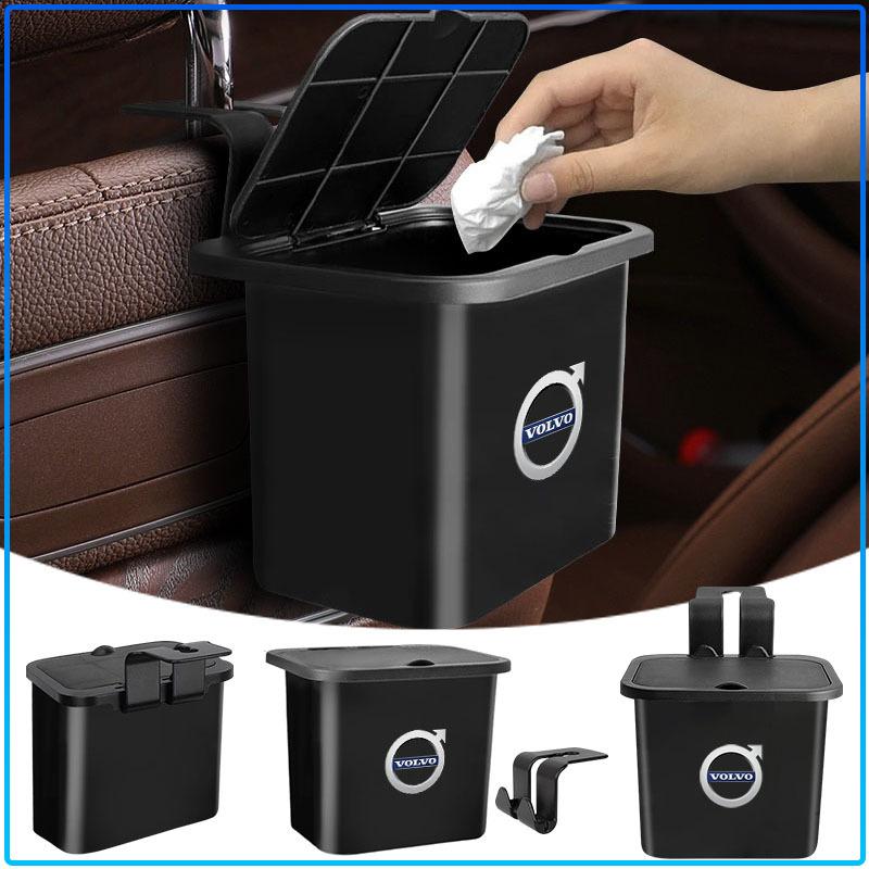 Car Seat Back Hanging Trash Can Storage Case Rear Row Organizer For Volvo 240 C70 S40 S50 S60 S70 S80 S90 V40 V50 V60 V90 XC40 XC60 XC90 Vnl Truck