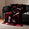 Miami Basketball Star Blanket for All Seasons Blanket Lunch Break Throw Gift