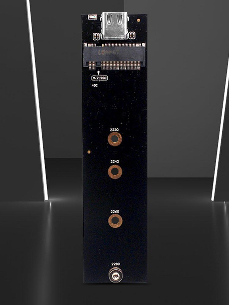 M.2 To USB 3.1 Type C Riser Board 10Gbps 6Gbps Converter Board SATA/NVME SSD Adapter SSD To USB 3.1 Type C for 2230-2280 M2 SSD