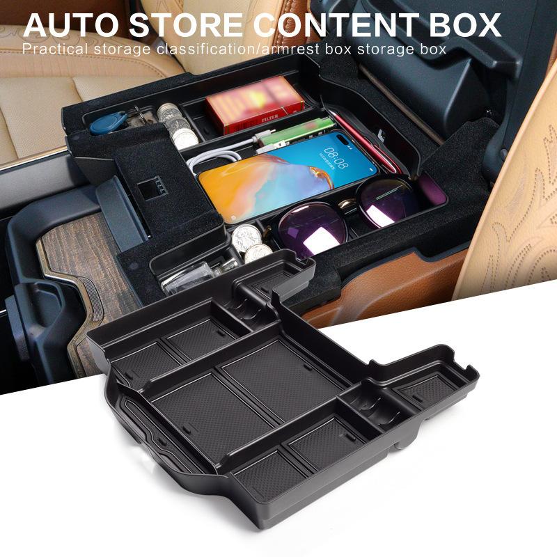 For 19-25 Dodge Ram armrest box, storage box, central control, automotive accessories, special modification parts