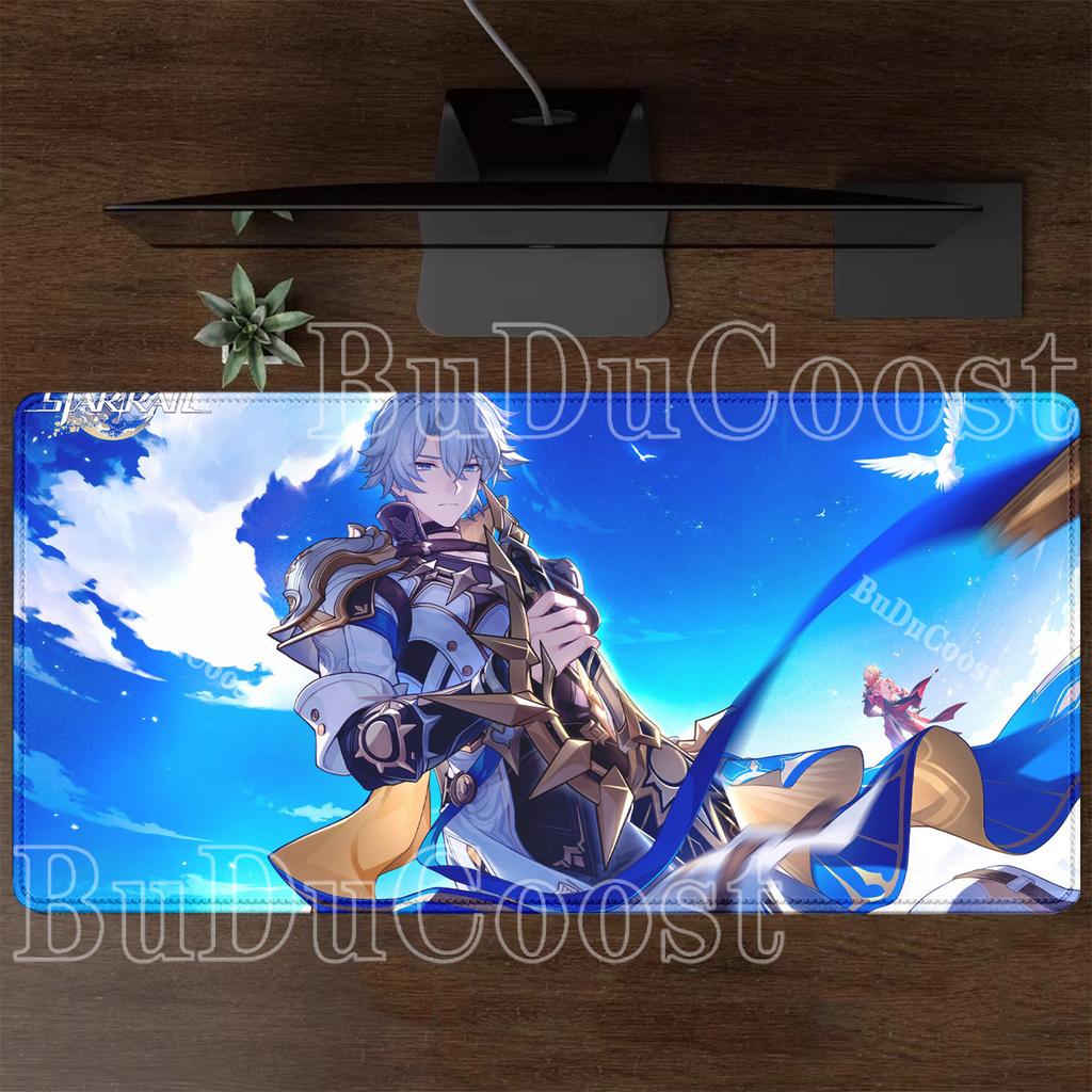 PC Gaming Mousepad HSR Phainon Honkai Star Rail HD Printing Computer Mouse Pad Office Accessorie Larger Keyboard Rubber Desk Mat