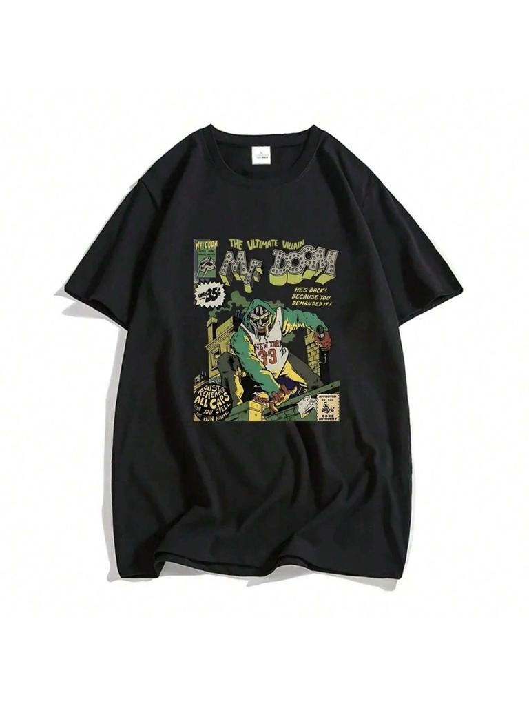 The Masked Man Fantasy T-Shirts unisex Fashion American Anime Tshirts 100% Cotton Four Seasons T Shirts Handsome Top 71756