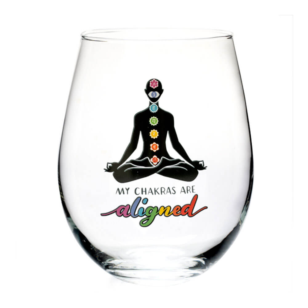 Tallulah Wellness stilkfritt glass (Chakra)