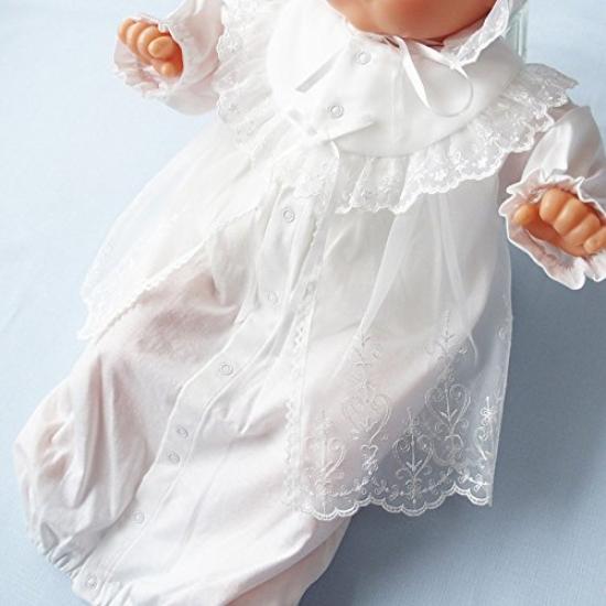 Made in summer newborn baby ceremony dress for shrine set with hat for when you leave the hospital Japan, material, visits, 2-piece