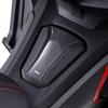 Y'S GEAR YAMAHA Fuel Lid Cover Protector Carbon Look PVC Gas Cap Guard for AEROX 2026- Q5K-YSK-170-T01