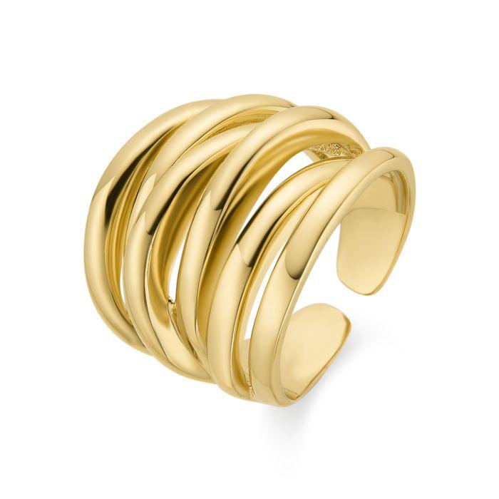 Bague Luxenter En or Jaune 18 Carats - Vermixi
