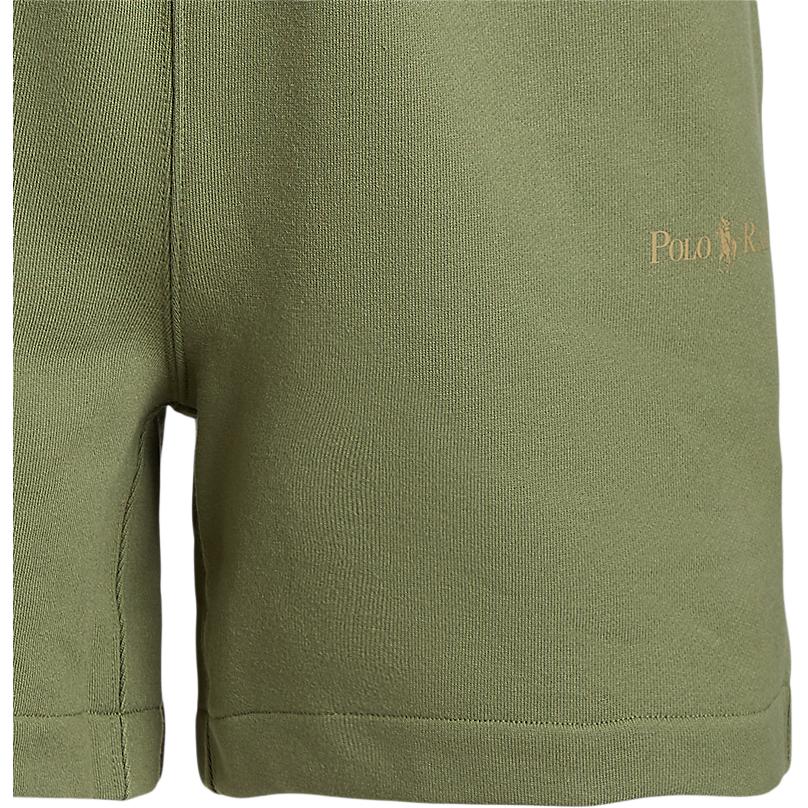 Polo Ralph Lauren Solid Color Mid Waist Loose Fit Casual Shorts Men shorts Tree-Green MNPOSHO1BQ20264-300
