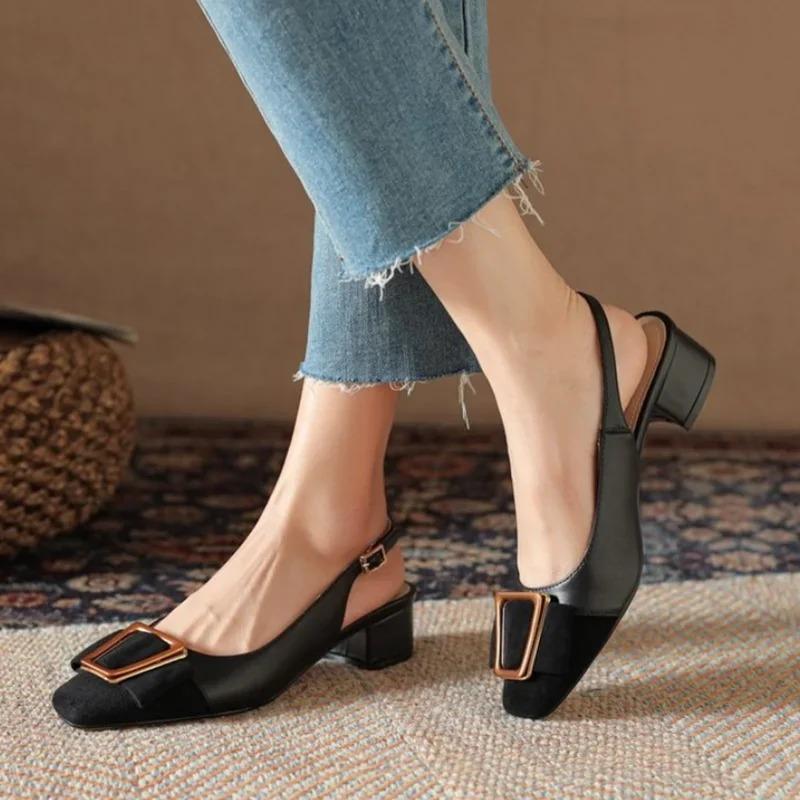 New Women's High Heel Mary Jane Shoes Summer Women Gladiator Sandals Pumps Female Fashion Footwear Sandalias De Mujer