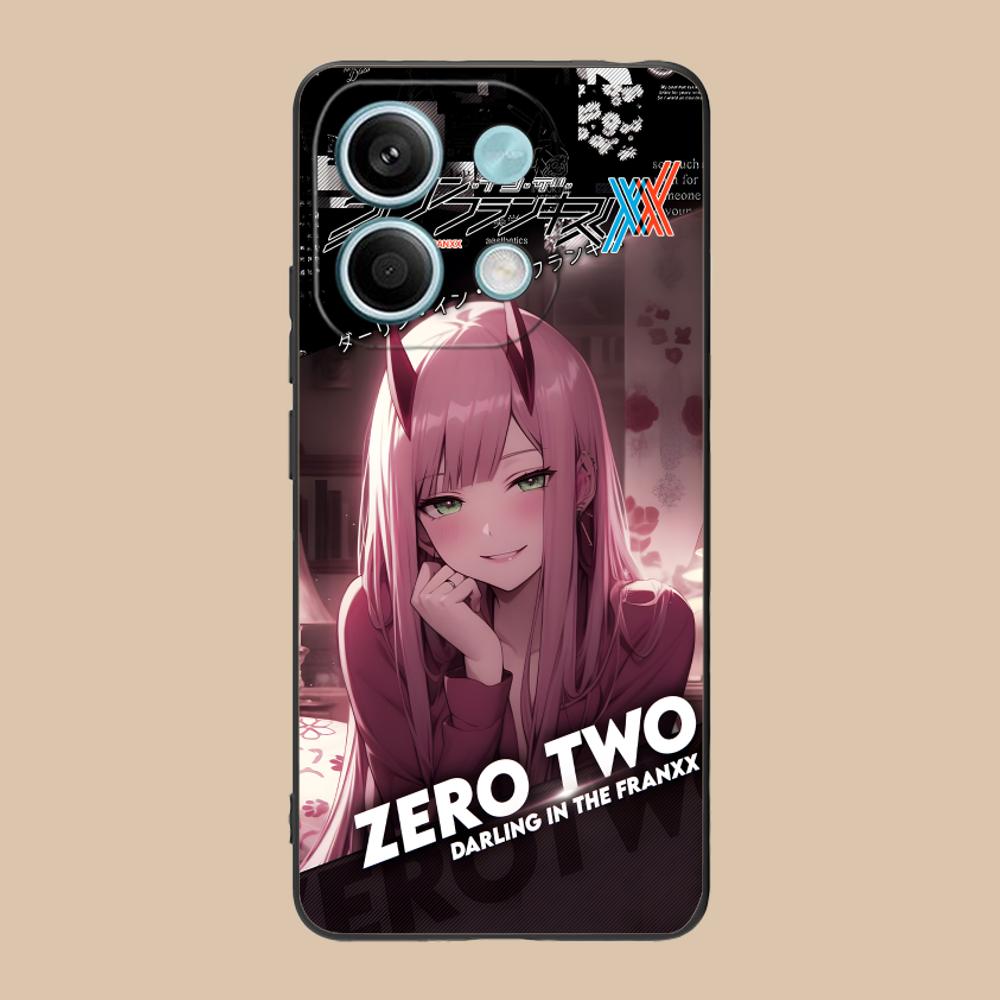 Darling FranXX Zero Two Phone Case for POCO M6 M5 M4 M3 X7 X6 X5 X4 X3 F6 F5 F4 Pro GT 5G Colour Printing Cover Luxury Pretty