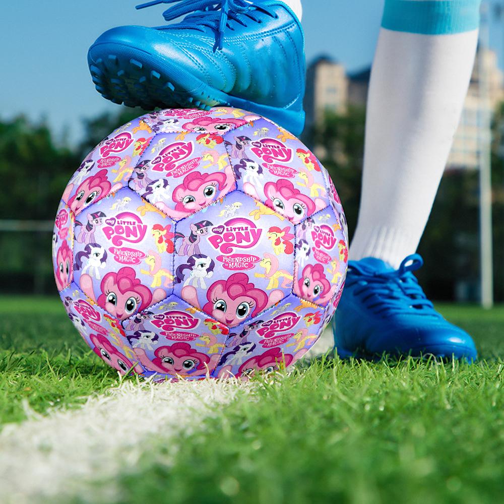 My Little Pony Theme Size 5 Soccer Ball, Suitable for Both Indoor and Outdoor Matches, a Gift Suitable for Everyone.