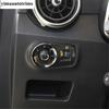 Car Door Speaker / Window Lift / Rearview Mirror Adjust Button Cover Trim Stainless Steel Accessories For MG ZS EV 2018 -