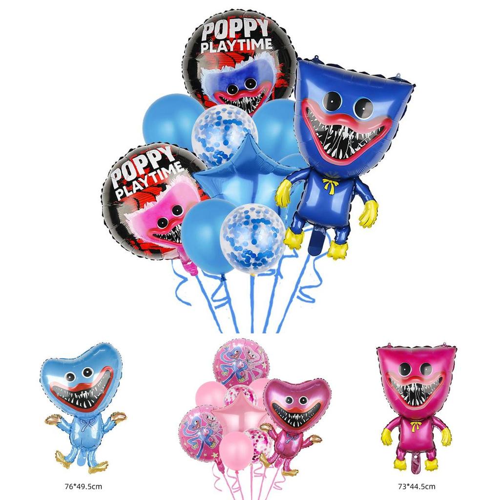 Poppy Playtime Huggy Wuggy Balloon Set For Kids Birthday Party Decorations High-quality And Easy To Use