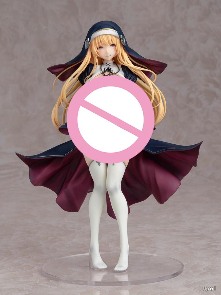 Maxcute Anime Sexy Figures Nun Charlotte 1/6 Ver. PVC Action Figure 18 ± for Adult Collection Gift Model Toys 26CM