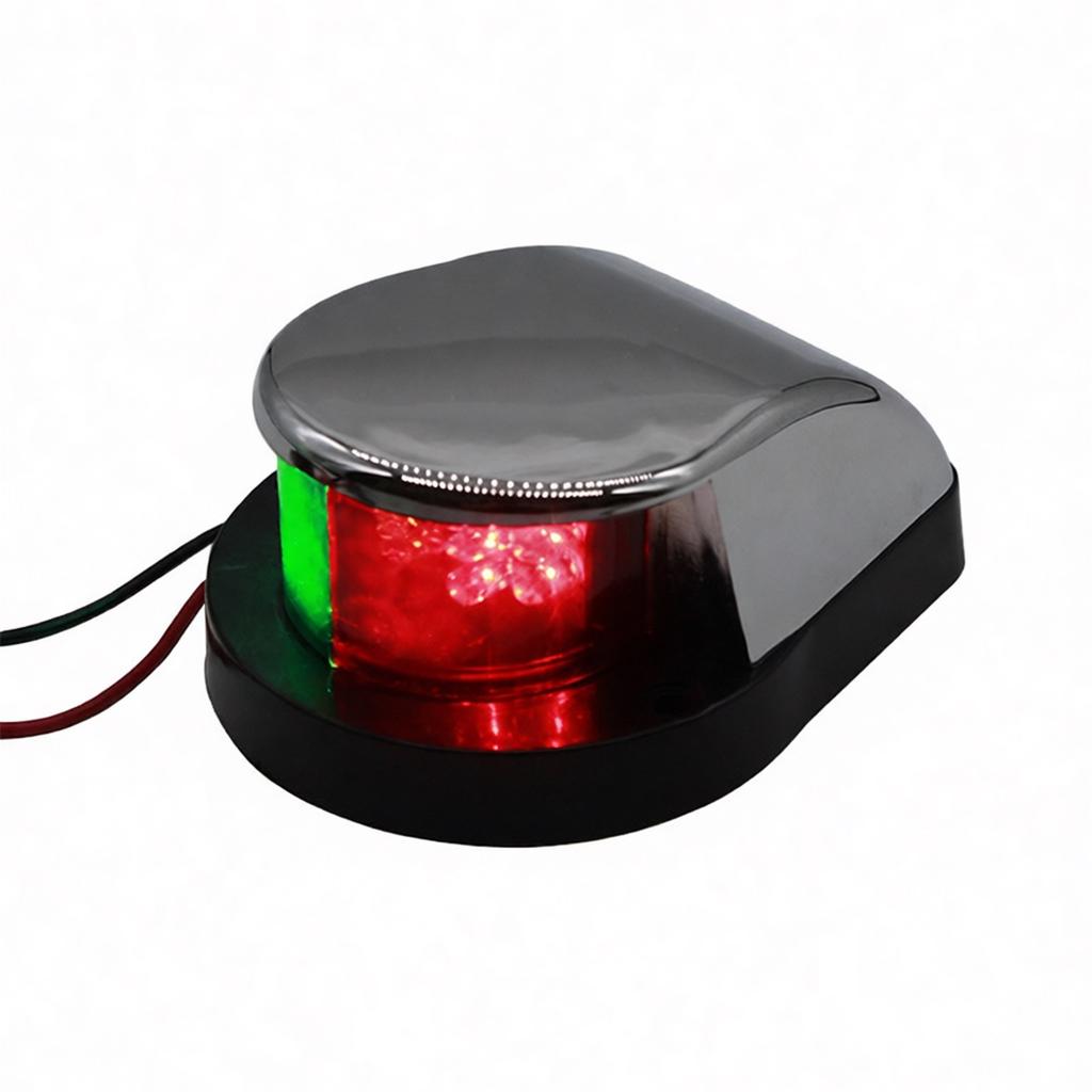 Boat Navigation Light DC12V Red Green Signal Indicator For Marine Yacht Port Starboard Side Light Assembly