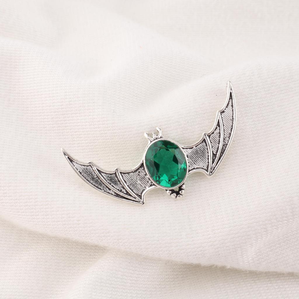 Green Emerald Gemstone Jewelry, 925 Sterling Silver Pendant Handmade Dainty Jewelry For Gift