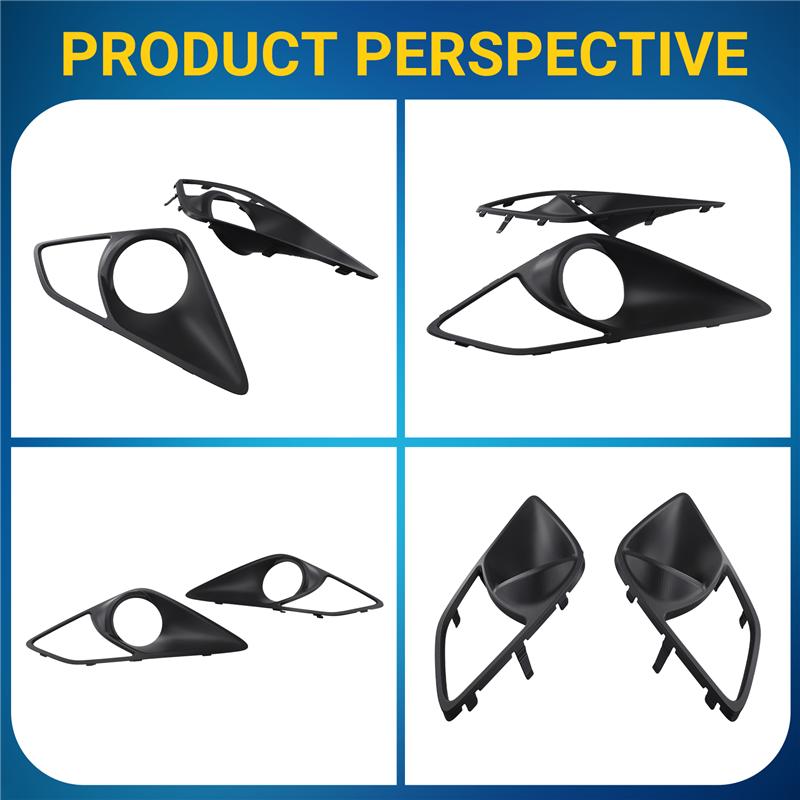M63K-Front Fog Light Cover Bumper Frame Lamp Bezel For Toyota GT86/Scion FR-S/For Subaru BRZ 2013 - 2016 Car Accessorie
