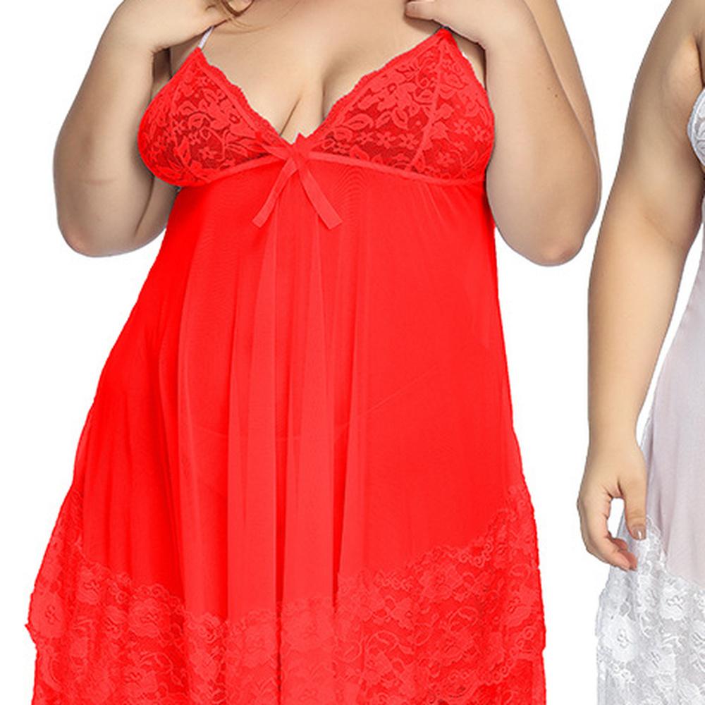 

CHEST S-7XL женское кружевное полупрозрачное сексуальное женское белье цельная юбка горячее и дышащее нижнее белье 7XL красный