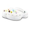 Crocs Classic clog EVA Dopamine Three-dimensional Pendant Lollipop Element Gift Box Hole Shoes Women's White