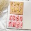 8pcs Soft Clay High Precision Molds for Handmade Gifts, Hairpins, Accessories,Pendants,DIY Creative Decorative Earrings.