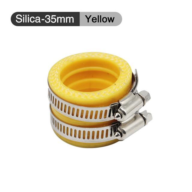 

35mm 40 Mm 45mm High Pressure Silicone Motorcycle Carburetor Intake Air Filter Interface Adapter for PE PWK PWM FCR Carburetor